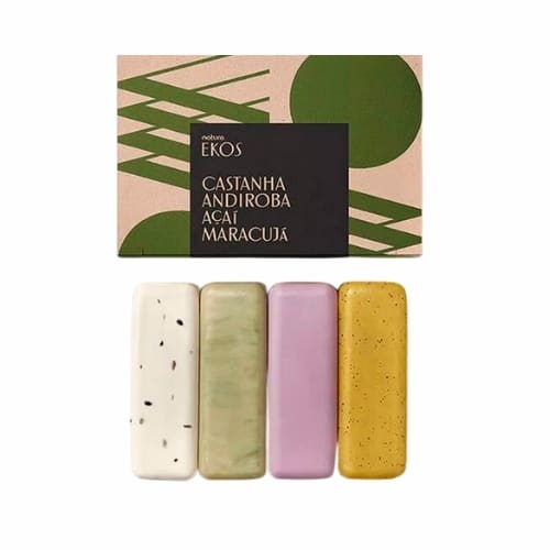 Ekos Jabones Cremosos y Exfoliantes X4
